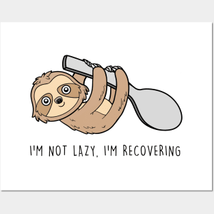 Spoonie Species: "Recovering spoons sloth" Posters and Art